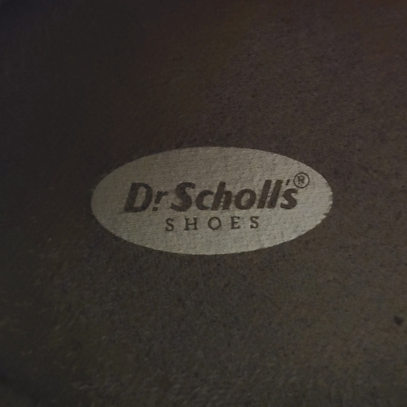 Dr Scholls black Webster wedged loafers Size 8 EUC - Picture 6 of 6